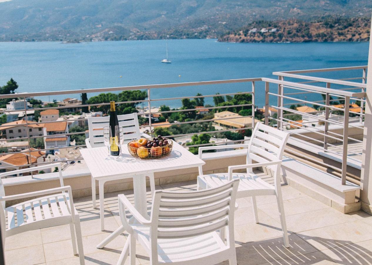 Kalavria Luxury Suites - Magnificent Sea View Of Poros Poros Town Exteriör bild